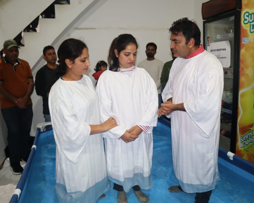 Sacred Moment of Baptism​