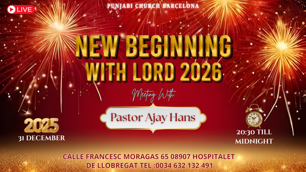 new year meeting punjabi church barcelona